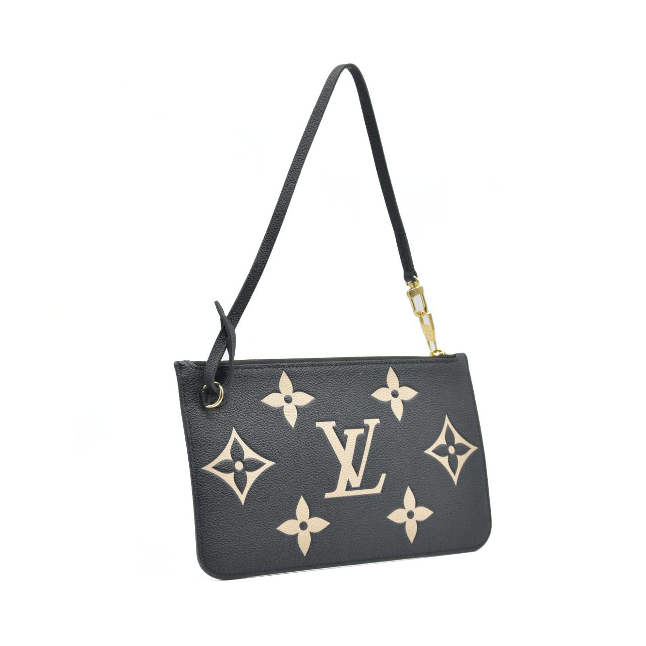 AUCTION $1200 Louis Vuitton Monogram Empreinte Bicolor Neverfull MM GM Pochette