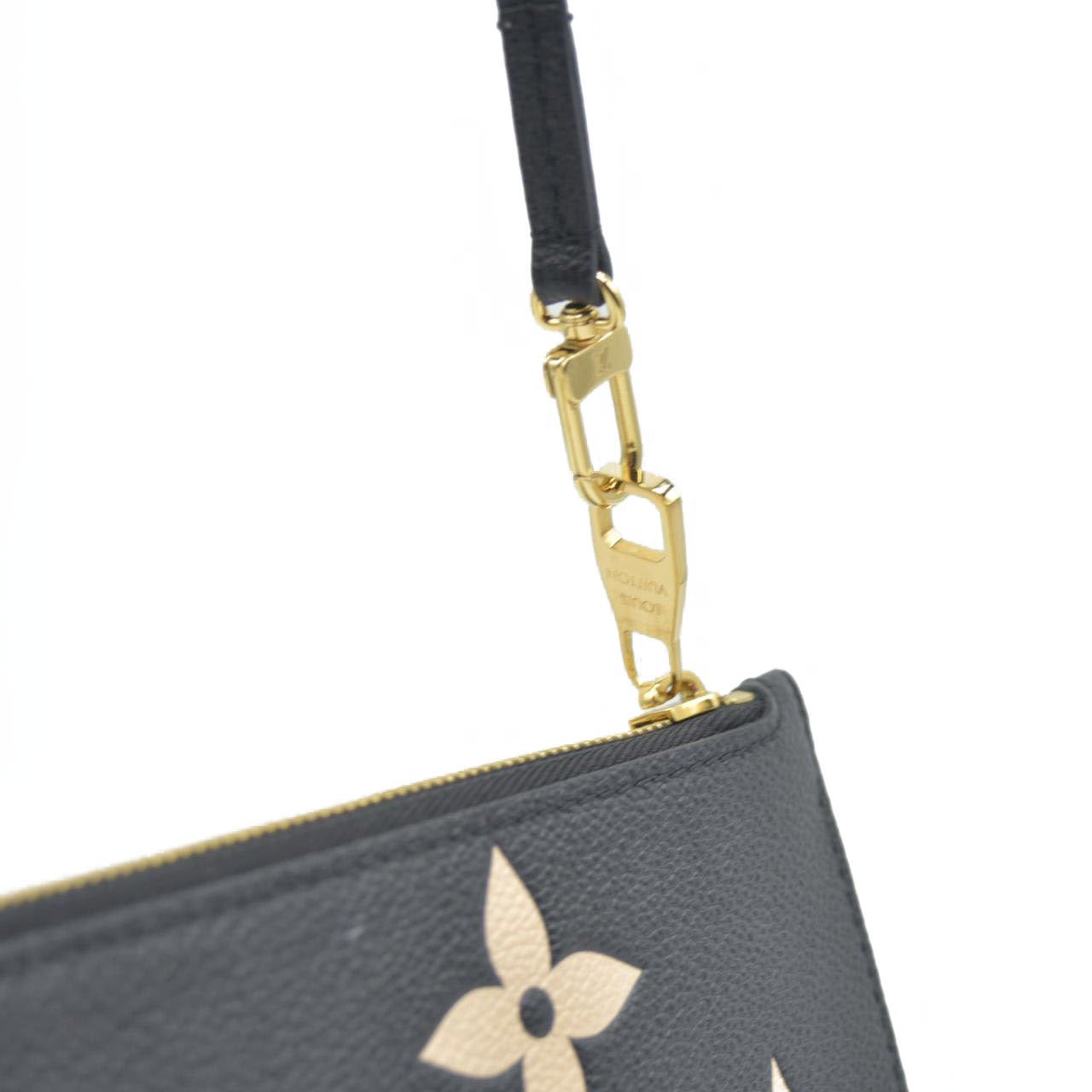 AUCTION $1200 Louis Vuitton Monogram Empreinte Bicolor Neverfull MM GM Pochette