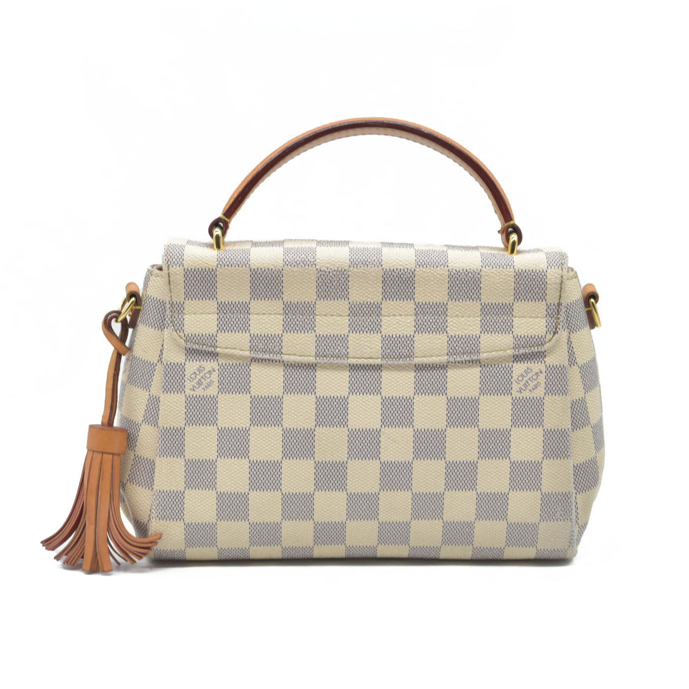 $1960 Louis Vuitton Damier Azur Canvas Croisette Bag