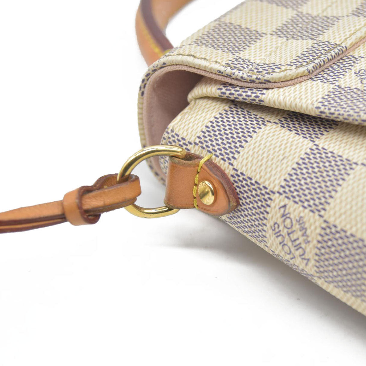 $1960 Louis Vuitton Damier Azur Canvas Croisette Bag