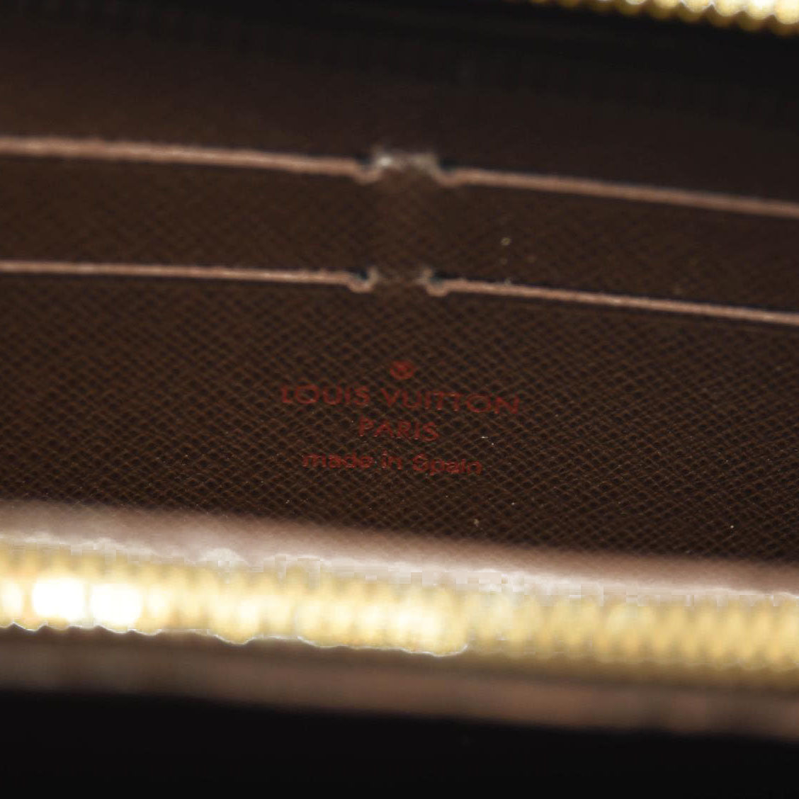 Louis Vuitton Damier Ebene Zippy Wallet CA1111