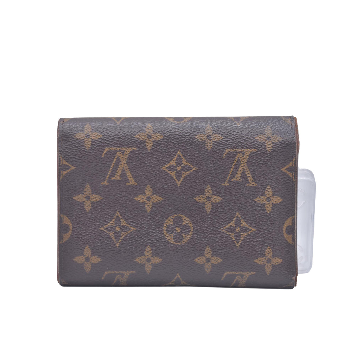 $550 2004 Louis Vuitton Monogram Porte Tresor Etui Papiers Wallet SP0024 CONSIGNMENT