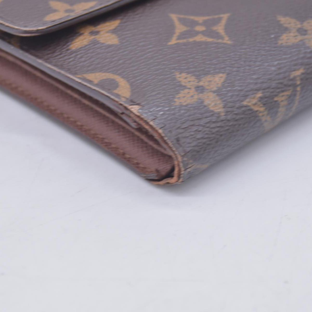 $550 2004 Louis Vuitton Monogram Porte Tresor Etui Papiers Wallet SP0024 CONSIGNMENT