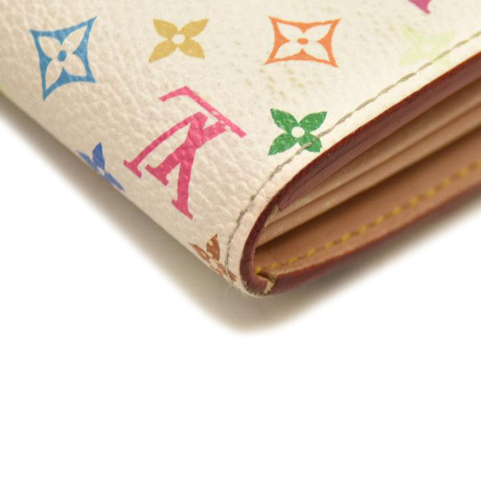 Louis Vuitton Monogram Muakami Sarah Wallet White TH0076