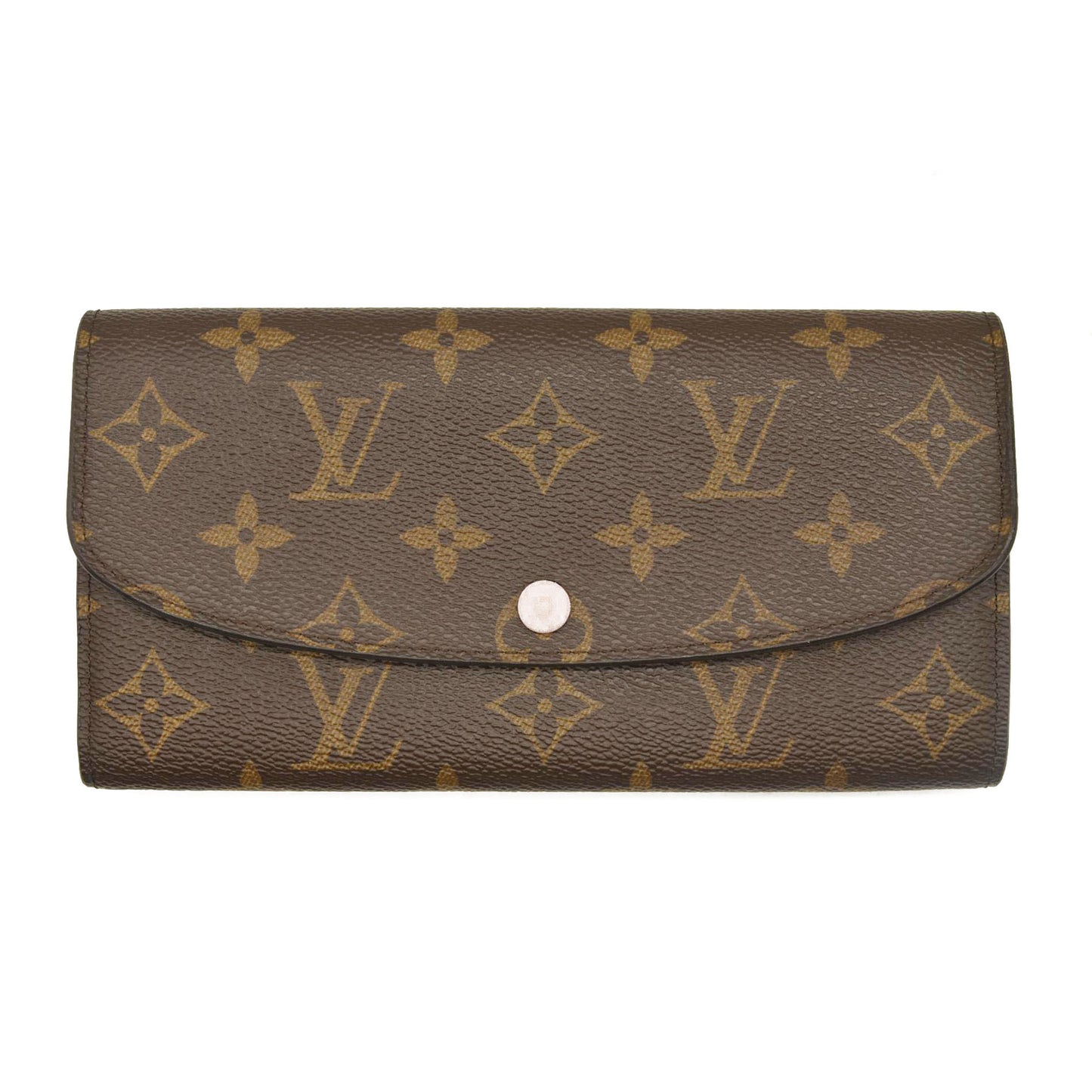 Louis Vuitton NM Monogram Emilie Wallet Rose Ballerine CA0138