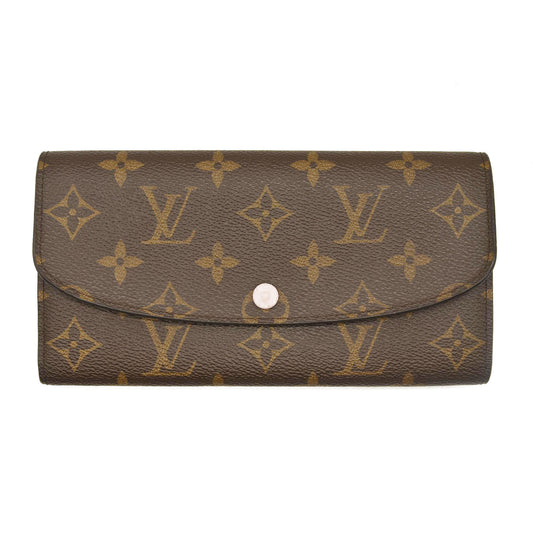 Louis Vuitton NM Monogram Emilie Wallet Rose Ballerine CA0138