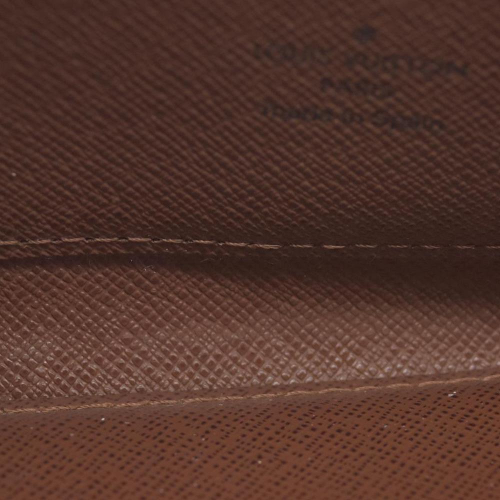 $915 2008 Louis Vuitton Monogram Zippy Wallet CONSIGNMENT CA4008