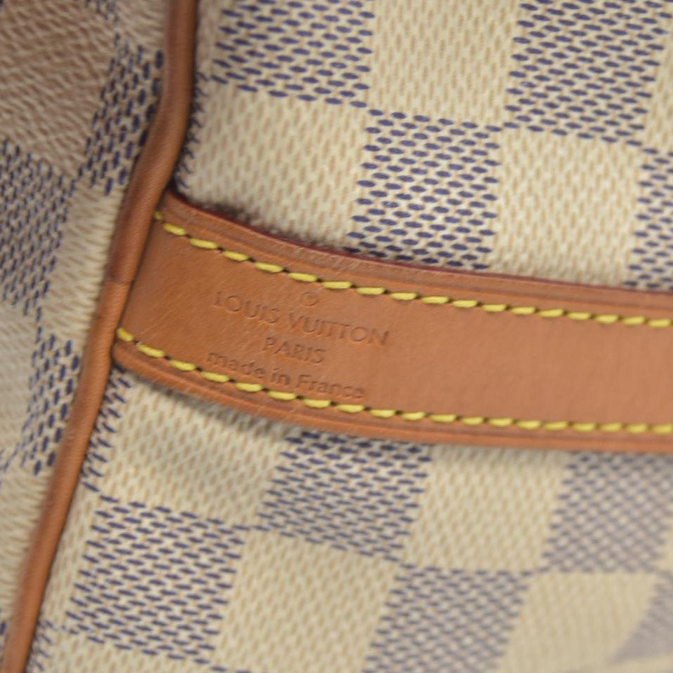 $1940 Louis Vuitton  Damier Azur Speedy Bandouliere 25