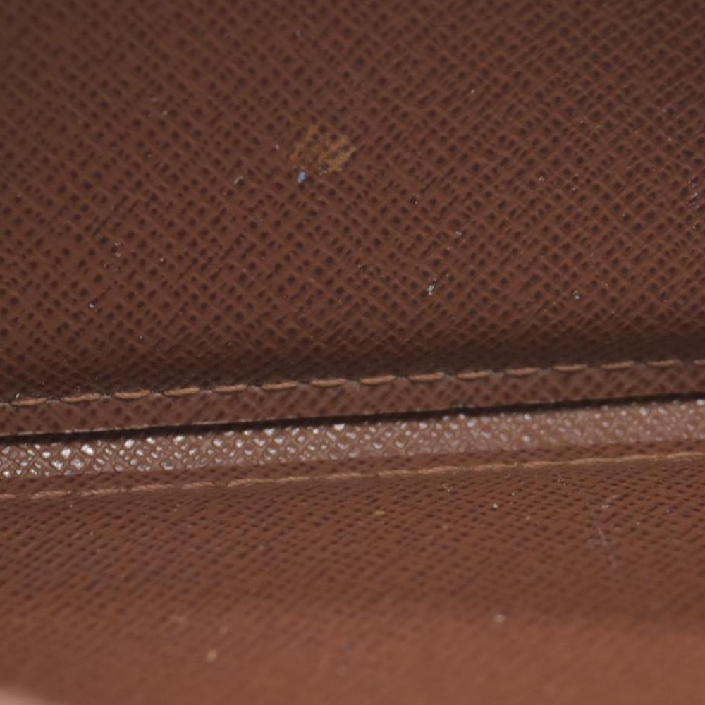 $915 2008 Louis Vuitton Monogram Zippy Wallet CONSIGNMENT CA4008