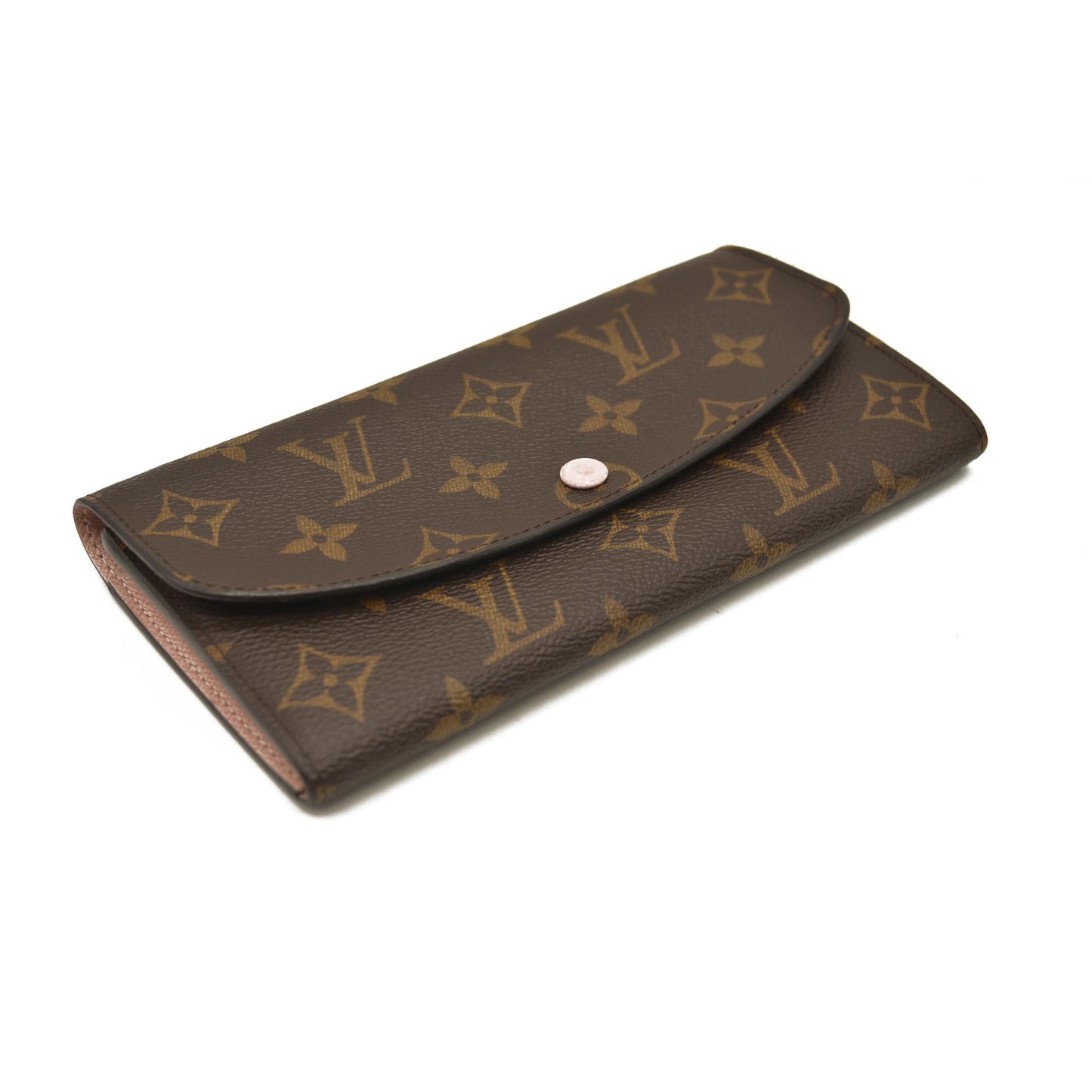 Louis Vuitton NM Monogram Emilie Wallet Rose Ballerine CA0138