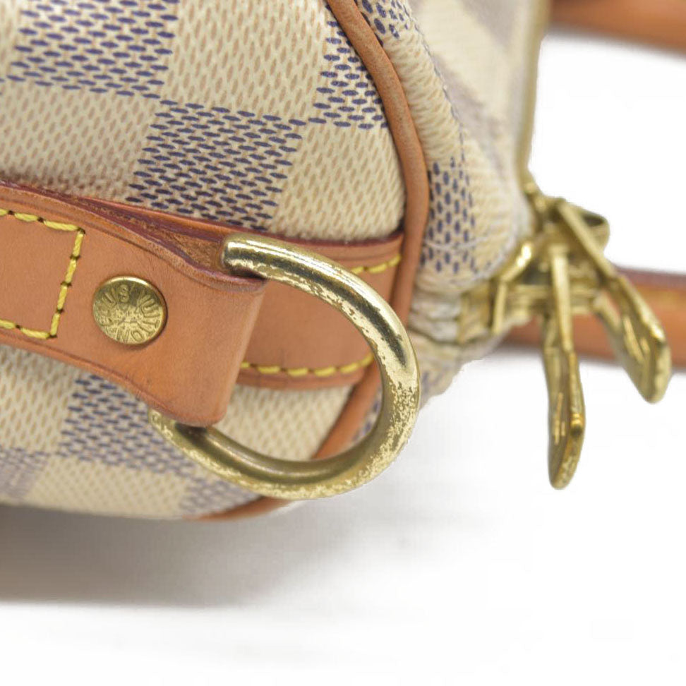 $1940 Louis Vuitton  Damier Azur Speedy Bandouliere 25