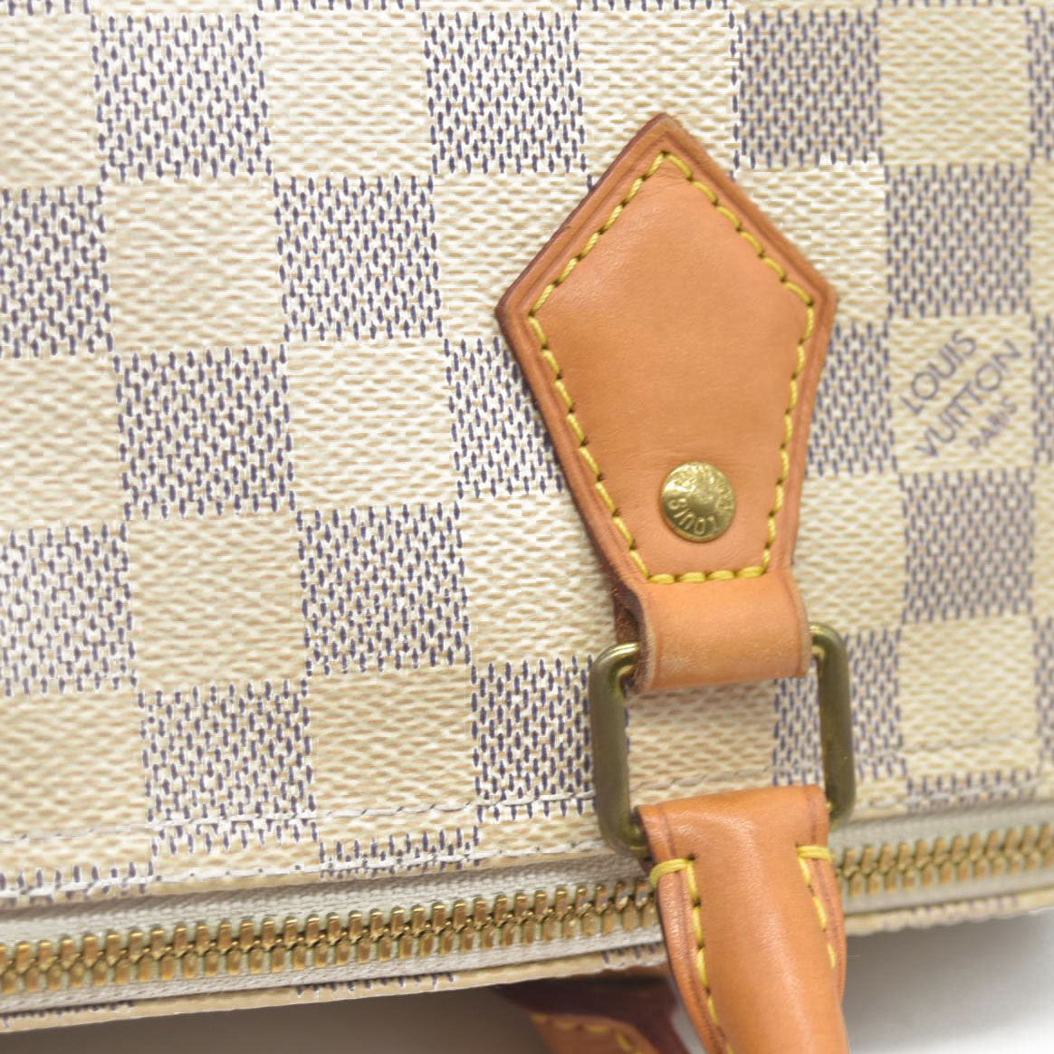 $1940 Louis Vuitton  Damier Azur Speedy Bandouliere 25