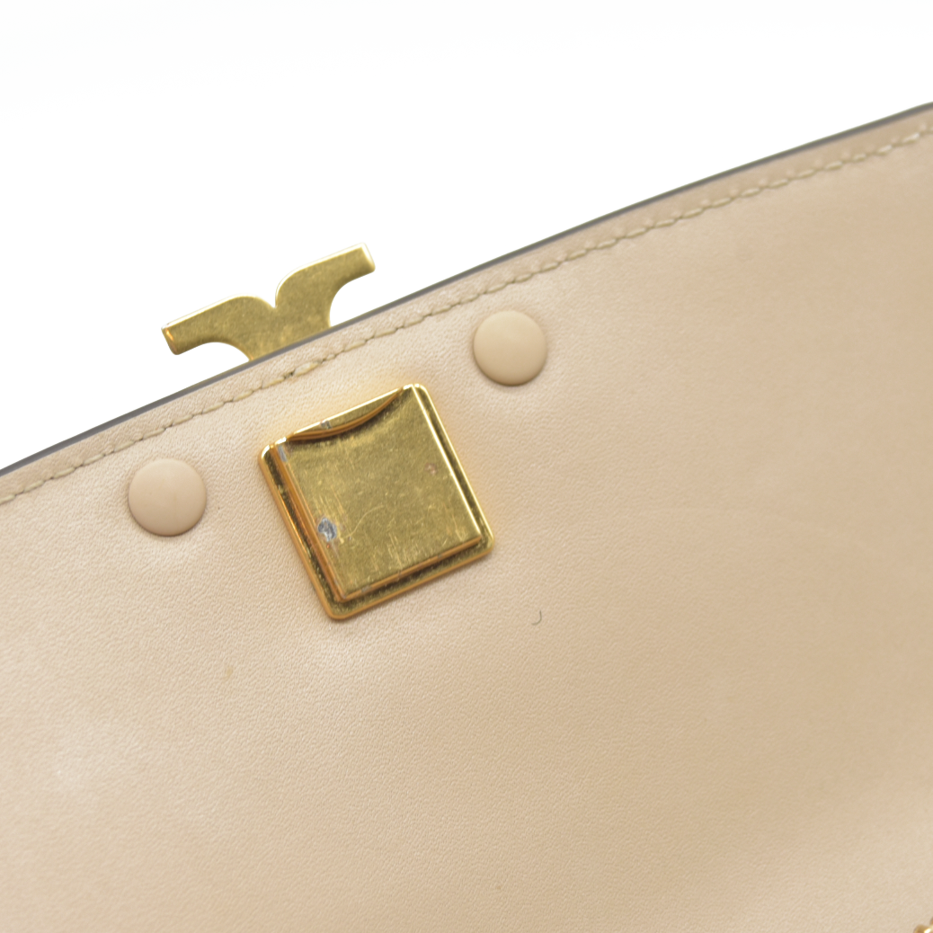$660 Tory Burch Eleanor Mini Embossed Leather Crossbody