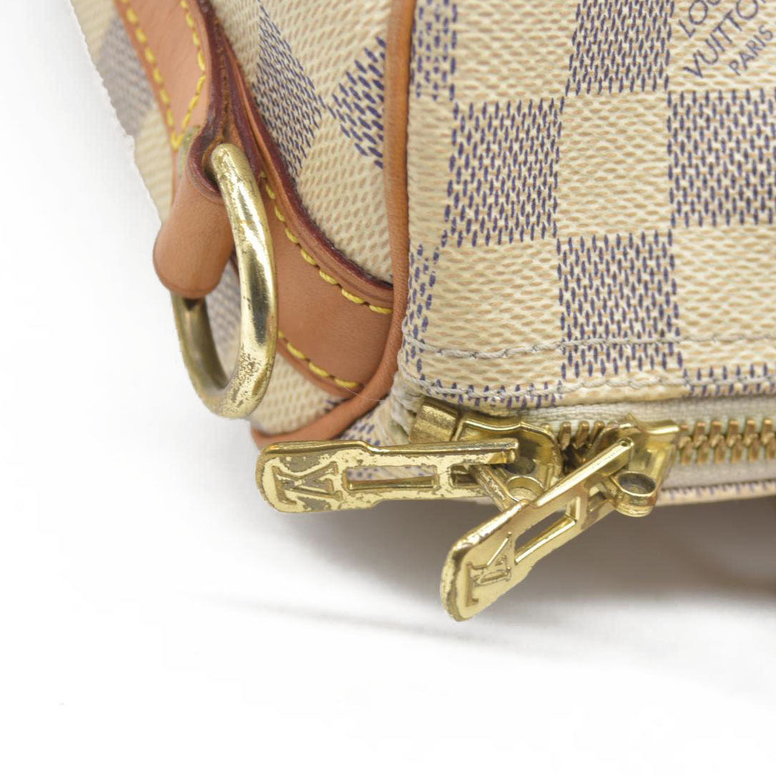 $1940 Louis Vuitton  Damier Azur Speedy Bandouliere 25