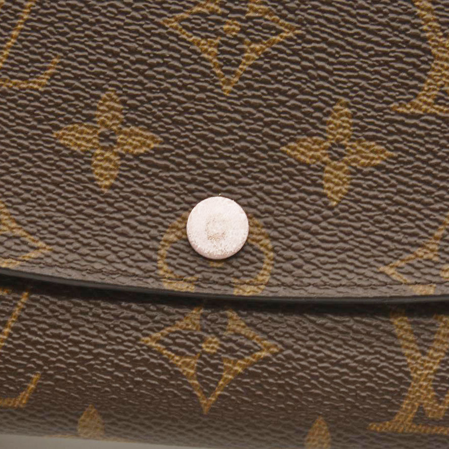 Louis Vuitton NM Monogram Emilie Wallet Rose Ballerine CA0138