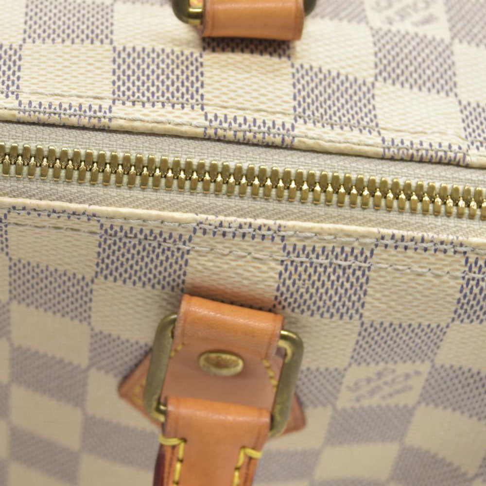 $1940 Louis Vuitton  Damier Azur Speedy Bandouliere 25