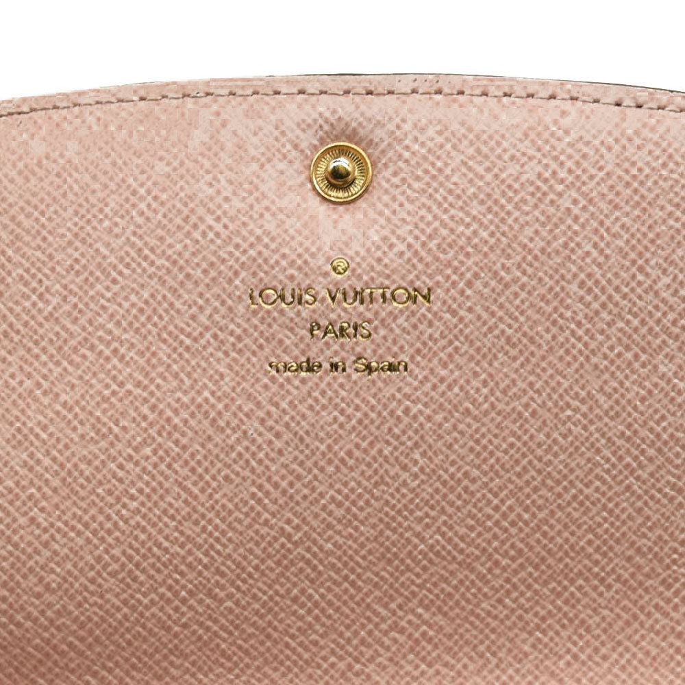 Louis Vuitton NM Monogram Emilie Wallet Rose Ballerine CA0138