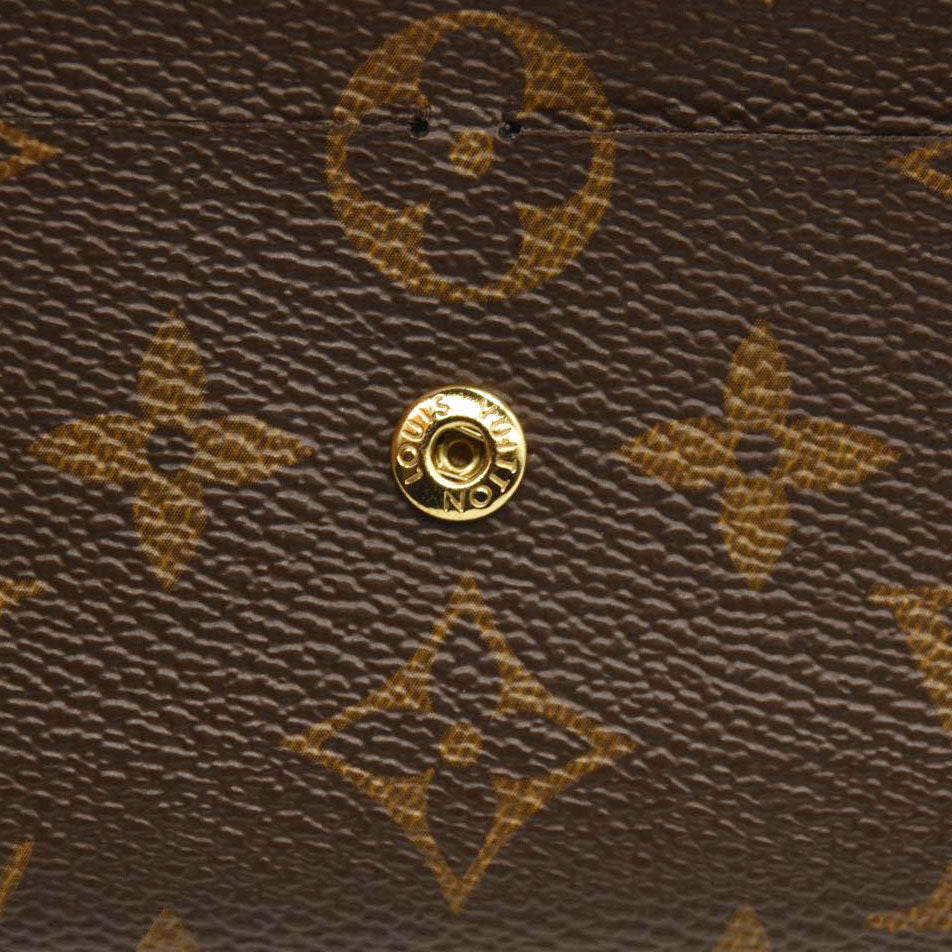 Louis Vuitton NM Monogram Emilie Wallet Rose Ballerine CA0138