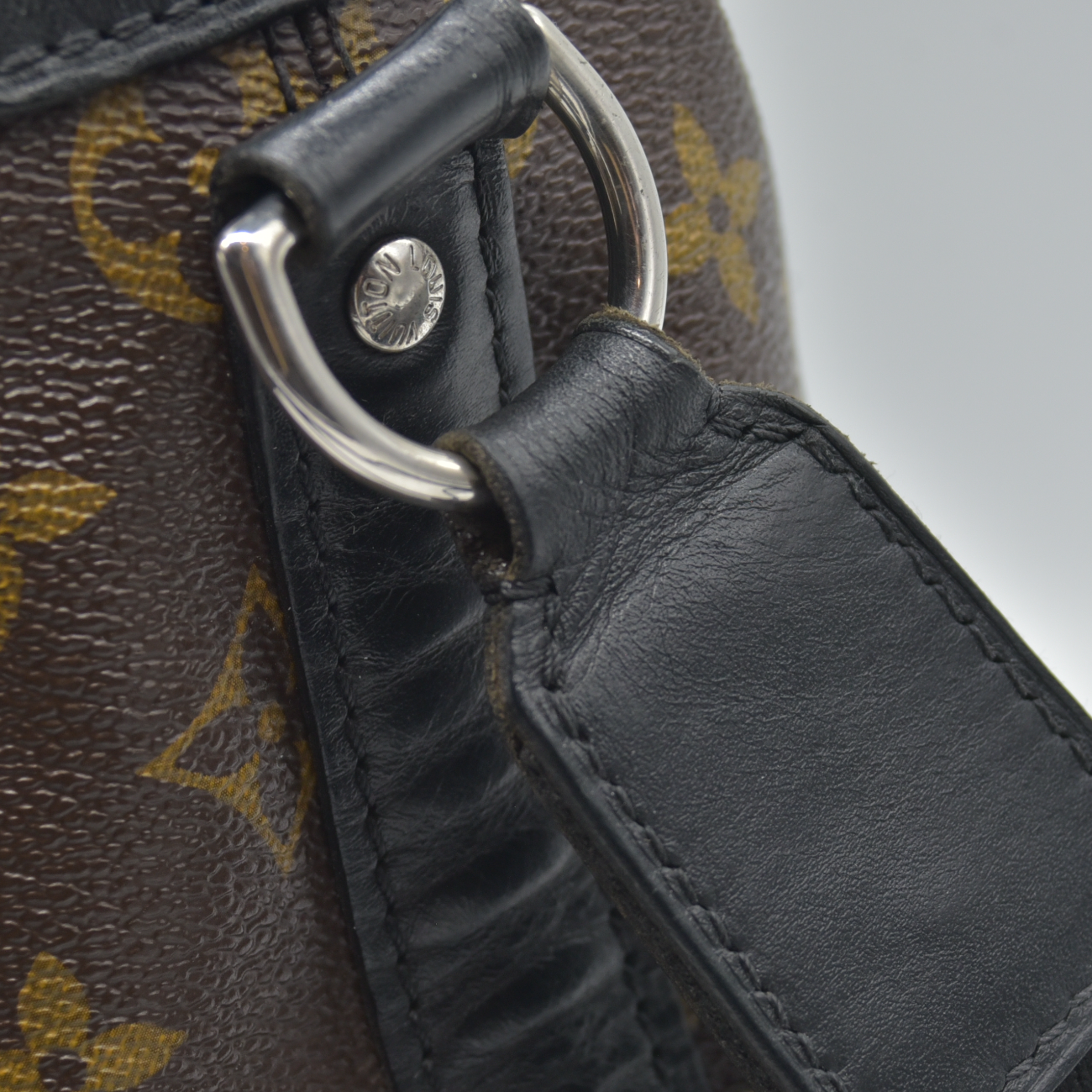 $1650 2014 LOUIS VUITTON  Monogram Macassar Torres Messenger SR0174