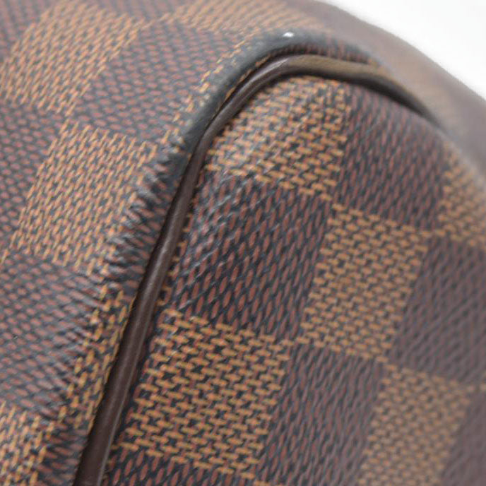 $1940 Louis Vuitton Damier Ebene Speedy Bandouliere 25