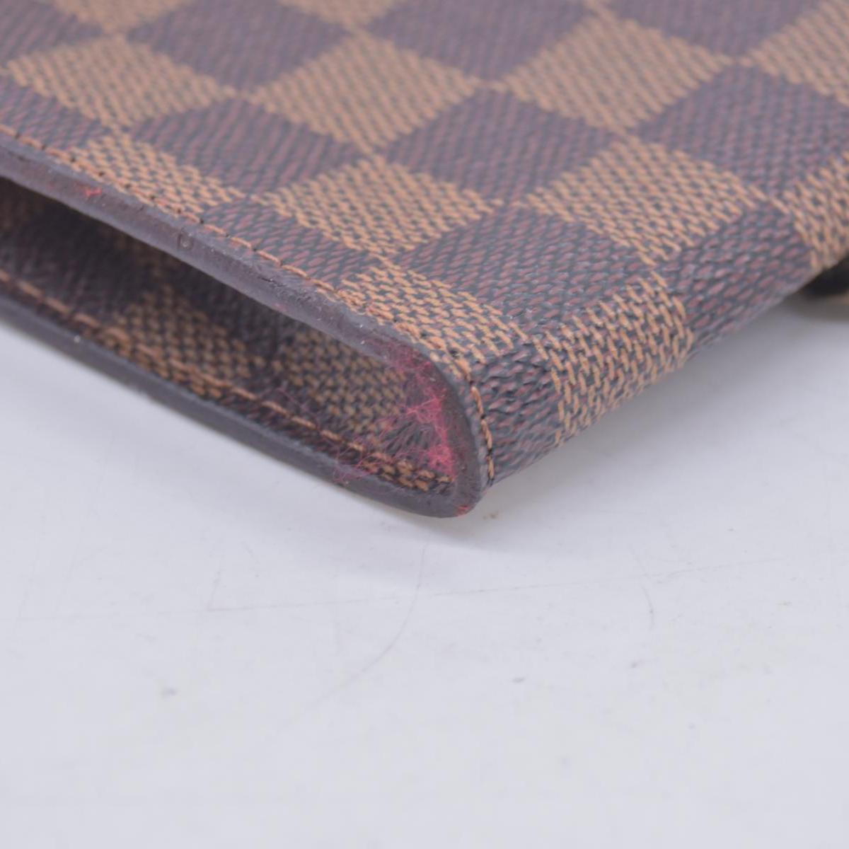 $490 1998 Louis Vuitton Damier Ebene Bucket 23 Pouch AR0958