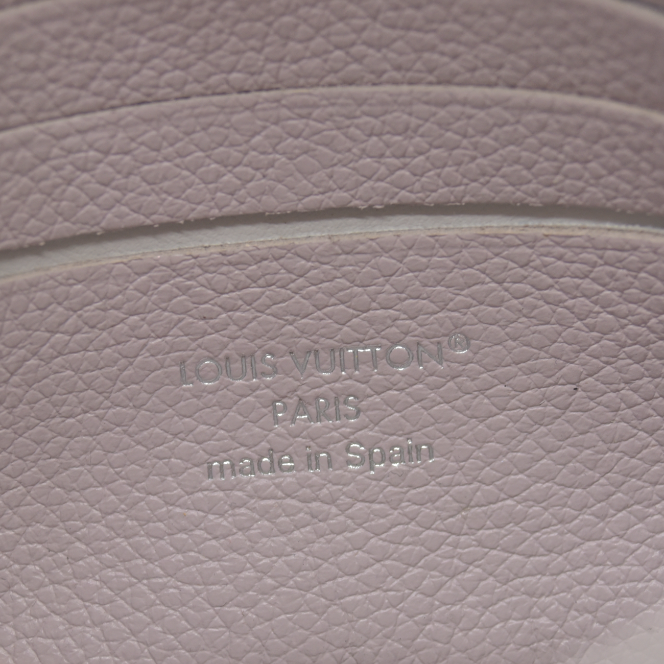 $2100 Louis Vuitton  LV Monogram Rosy Wallet on Chain in Brume