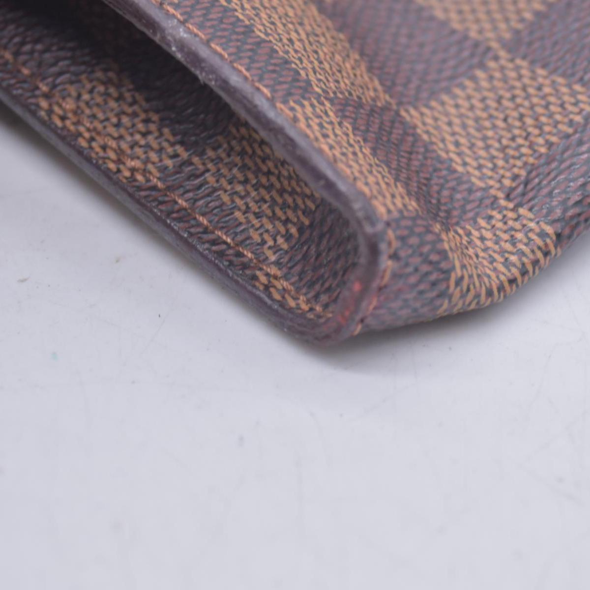 $490 1998 Louis Vuitton Damier Ebene Bucket 23 Pouch AR0958