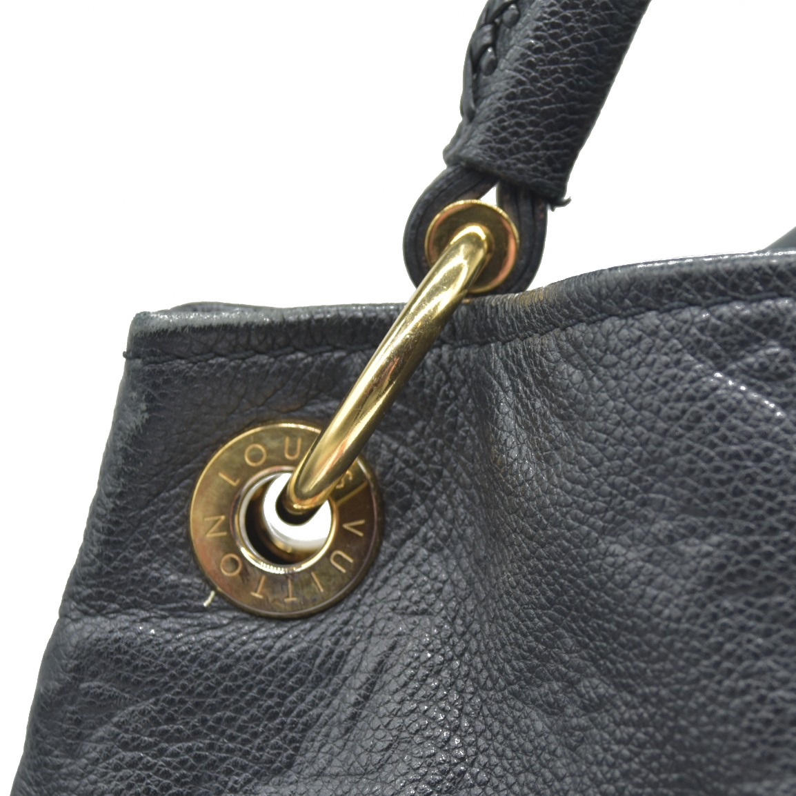 AUCTION $3800 Louis Vuitton  Empreinte Artsy MM Black CA1124