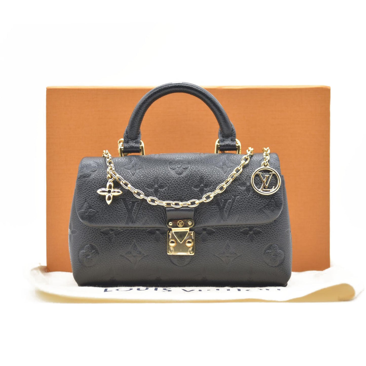 Louis Vuitton  Empreinte Monogram Nano Madeleine Black