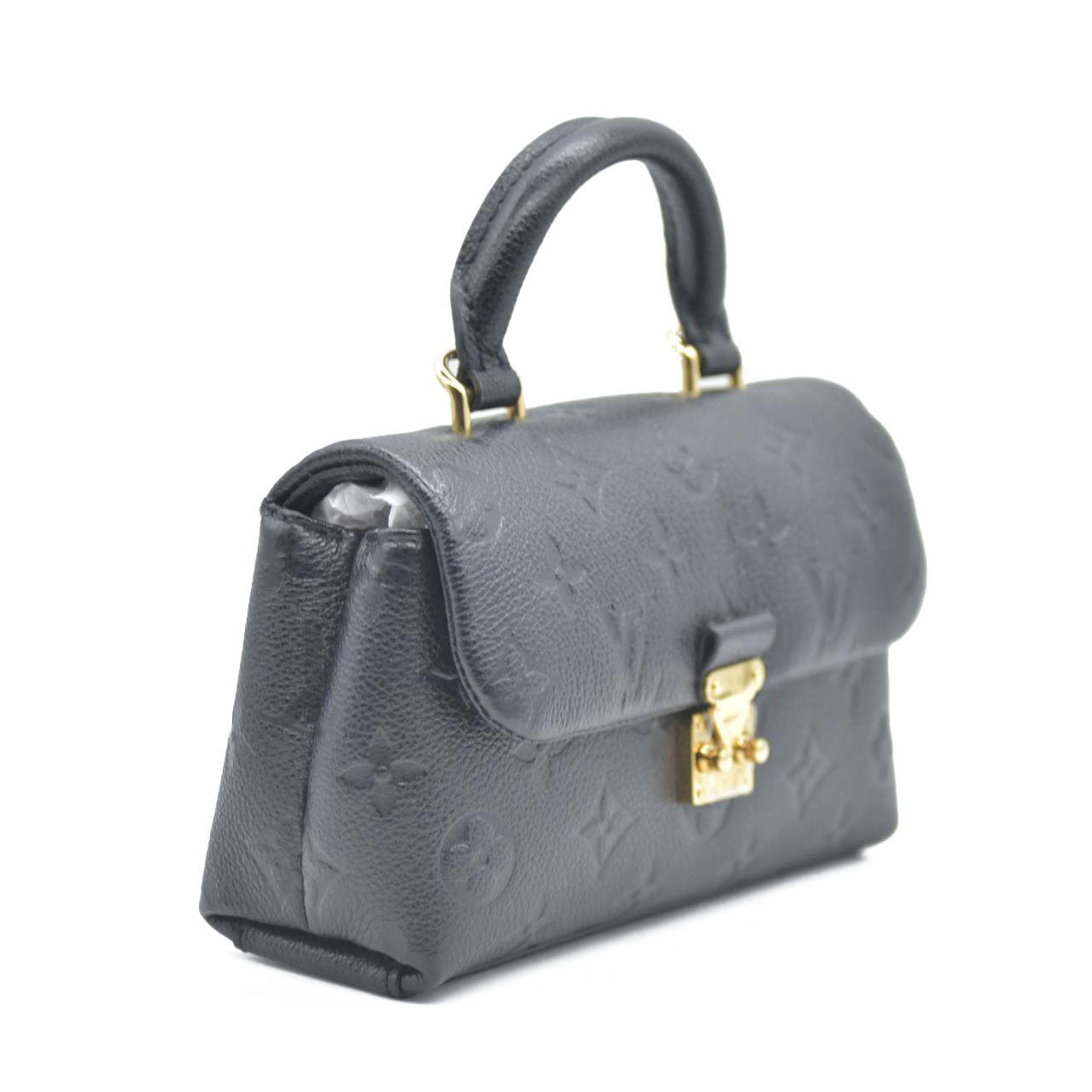 Louis Vuitton  Empreinte Monogram Nano Madeleine Black