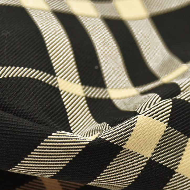 NEW $1090 Burberry Check Crossbody Bag Black Calico