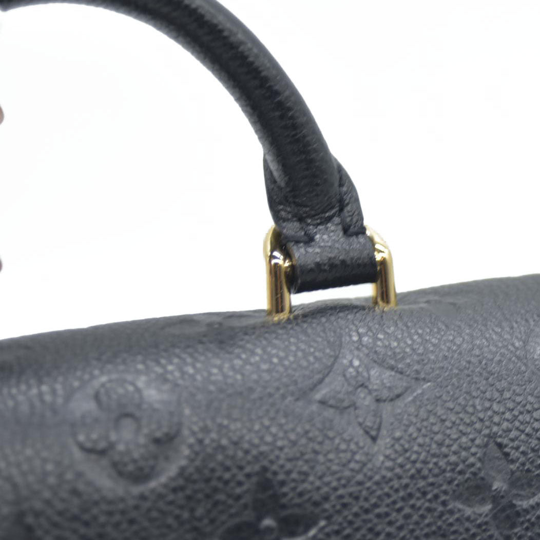 Louis Vuitton  Empreinte Monogram Nano Madeleine Black