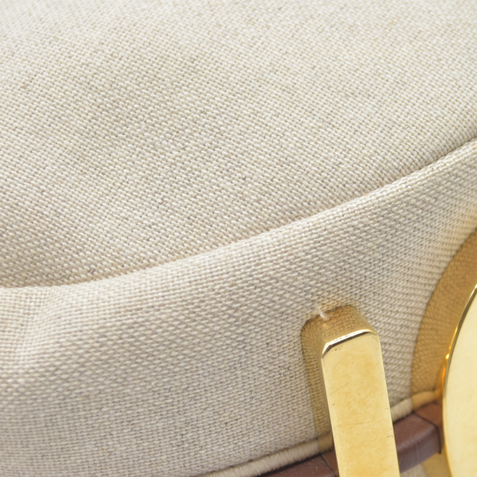 $2800 Fendi Beige Canvas Fendigraphy Small Hobo Shoulder Bag Handbag