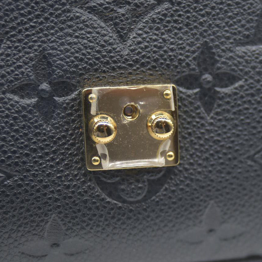 Louis Vuitton  Empreinte Monogram Nano Madeleine Black