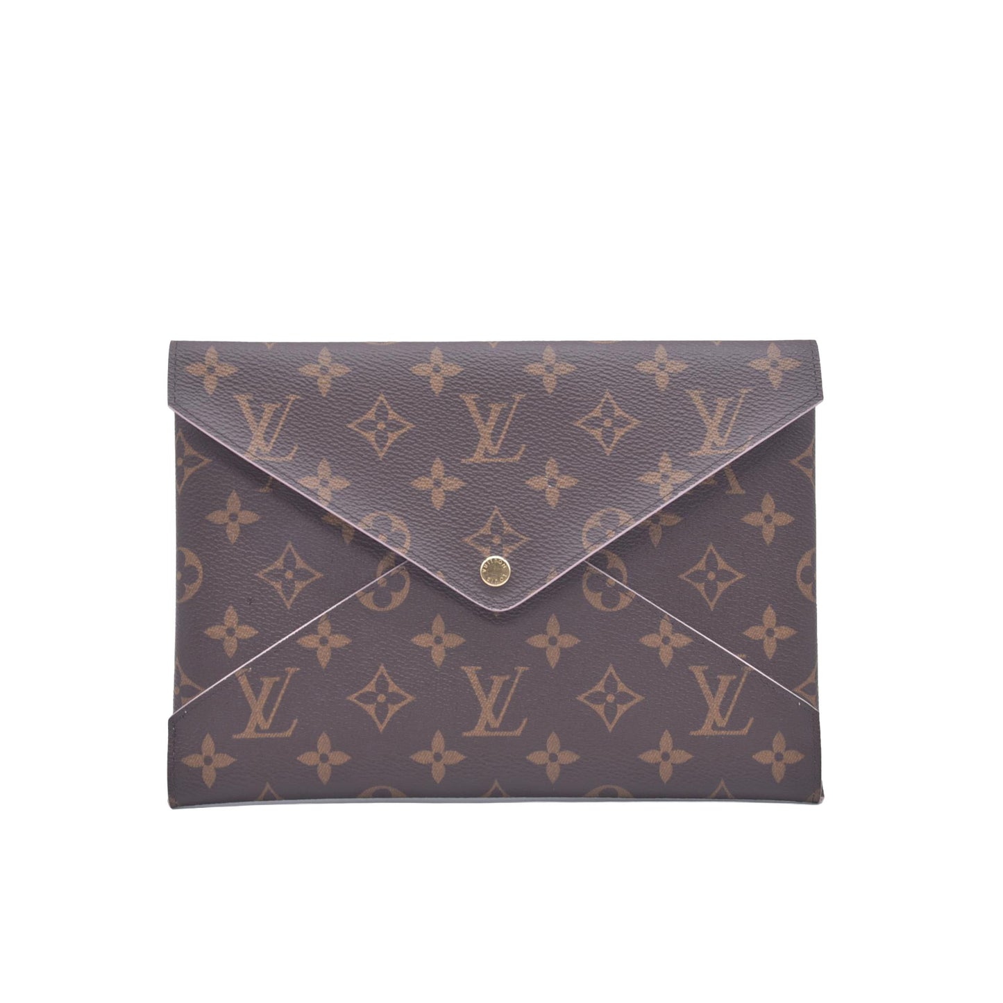 $845 Louis Vuitton Monogram Large Kirigami Pochette Insert Rose Ballerine CONSIGNMENT