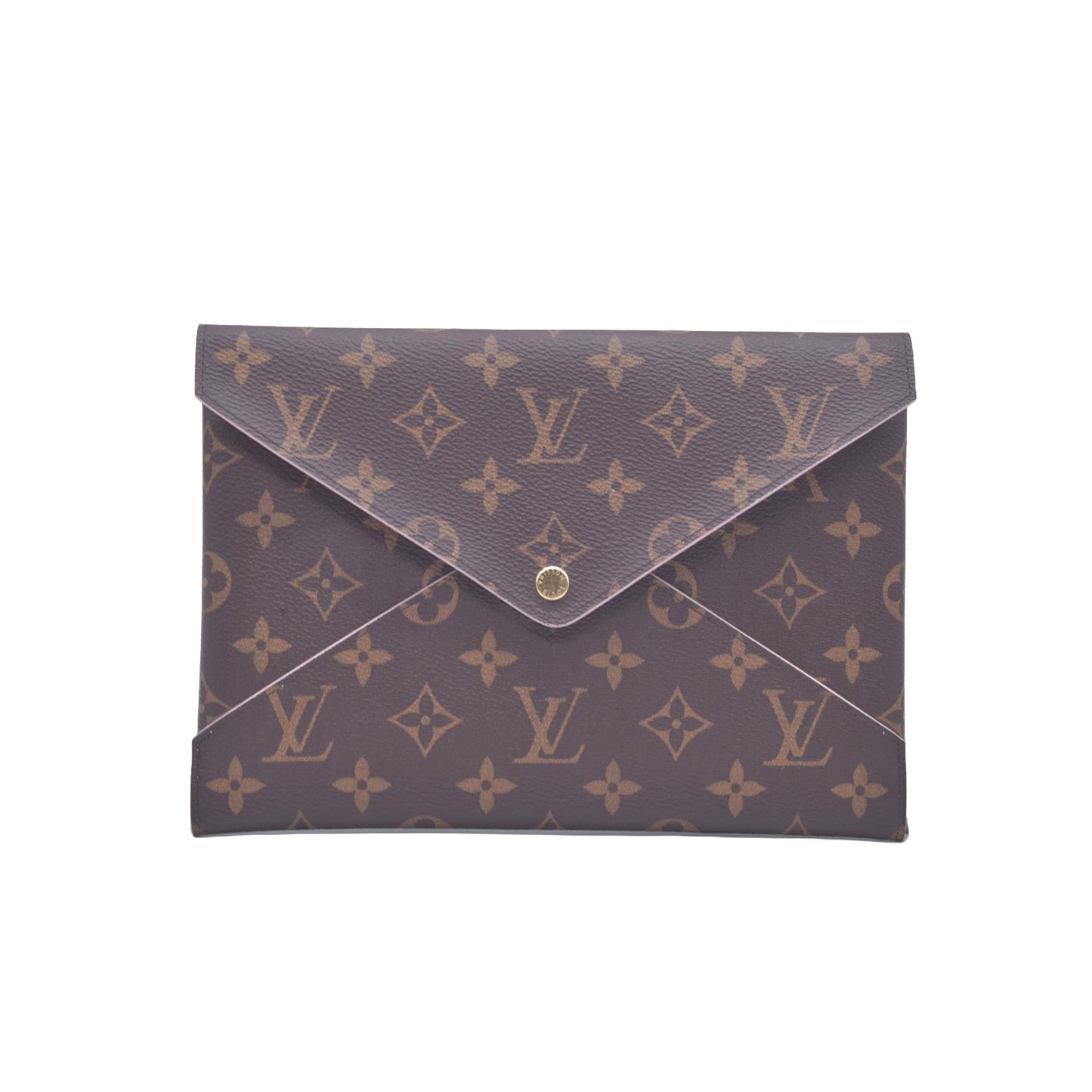 $845 Louis Vuitton Monogram Large Kirigami Pochette Insert Rose Ballerine CONSIGNMENT