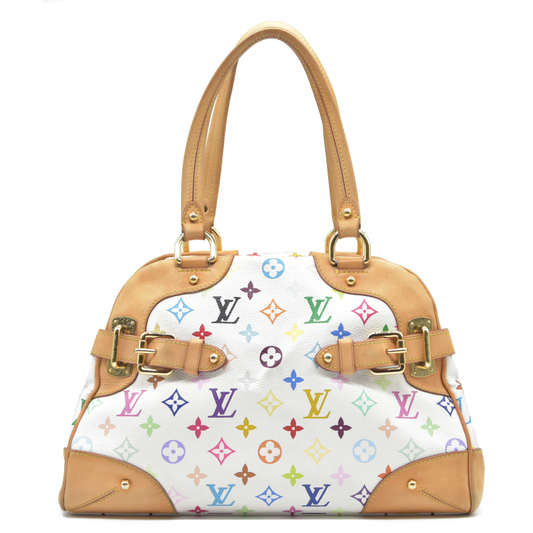 $2410 Louis Vuitton Multicolore Monogram Claudia