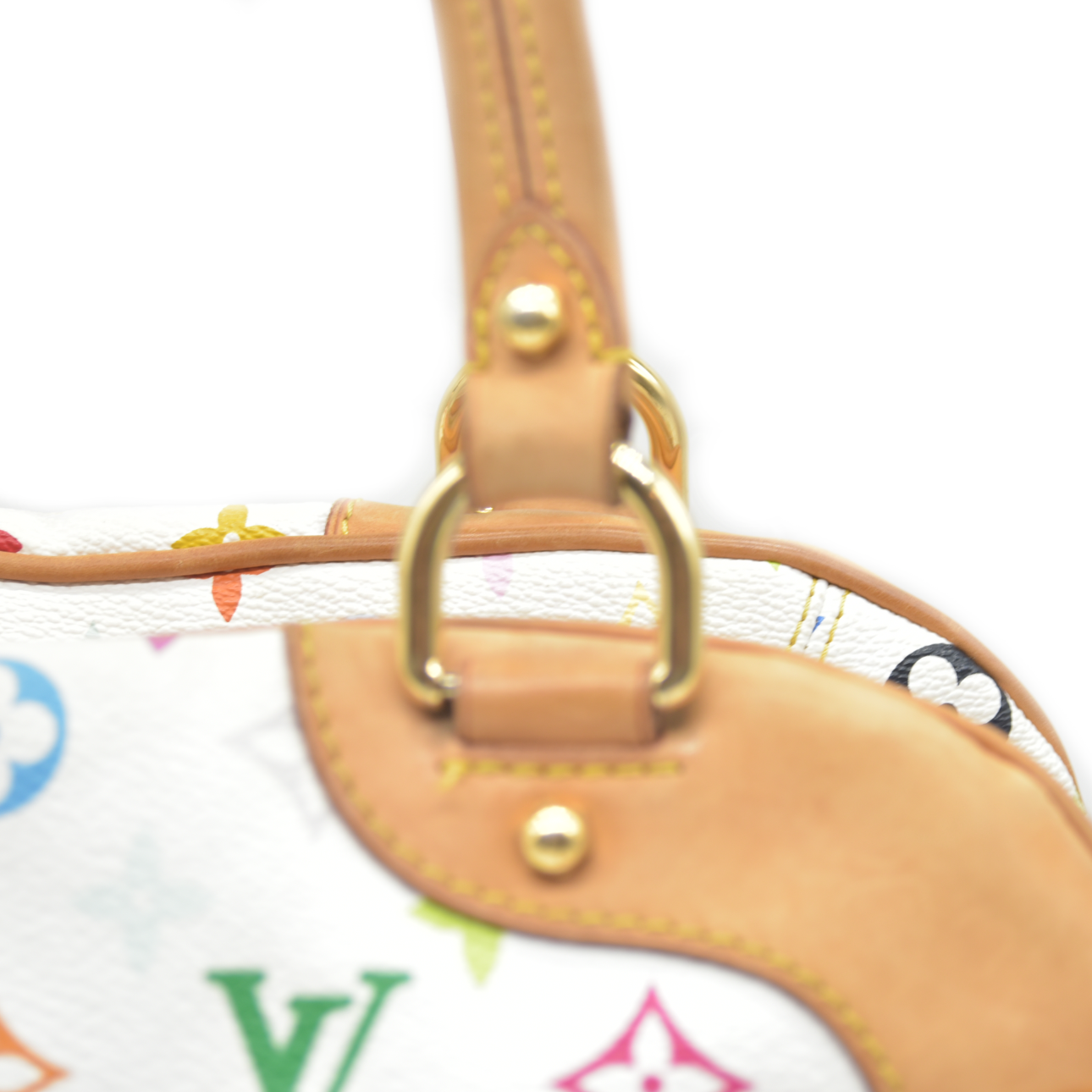 $2410 Louis Vuitton Multicolore Monogram Claudia