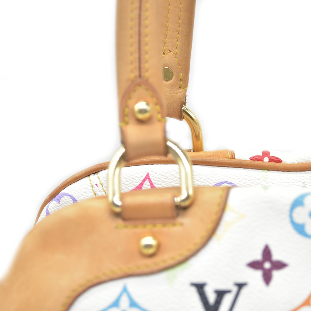 $2410 Louis Vuitton Multicolore Monogram Claudia