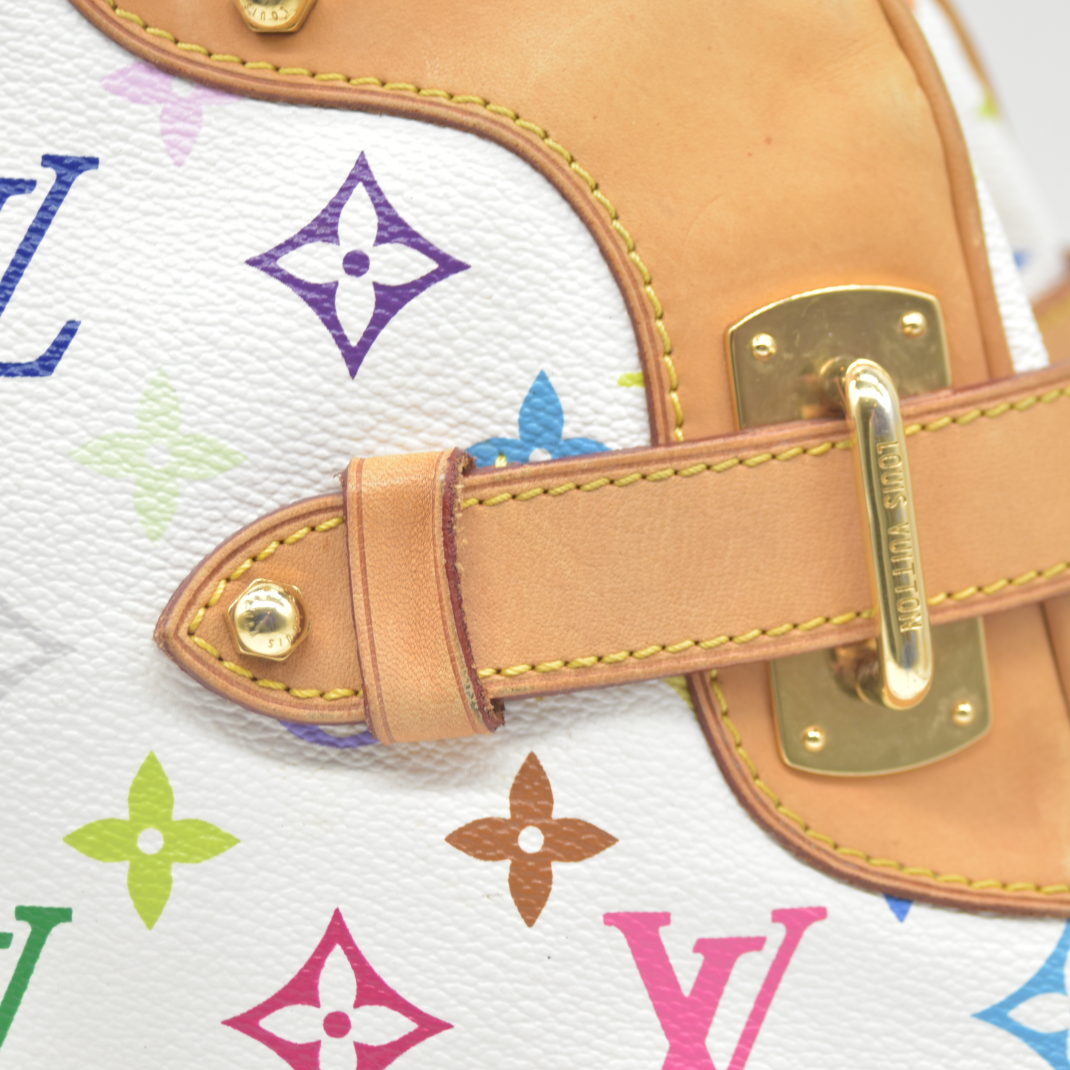 $2410 Louis Vuitton Multicolore Monogram Claudia