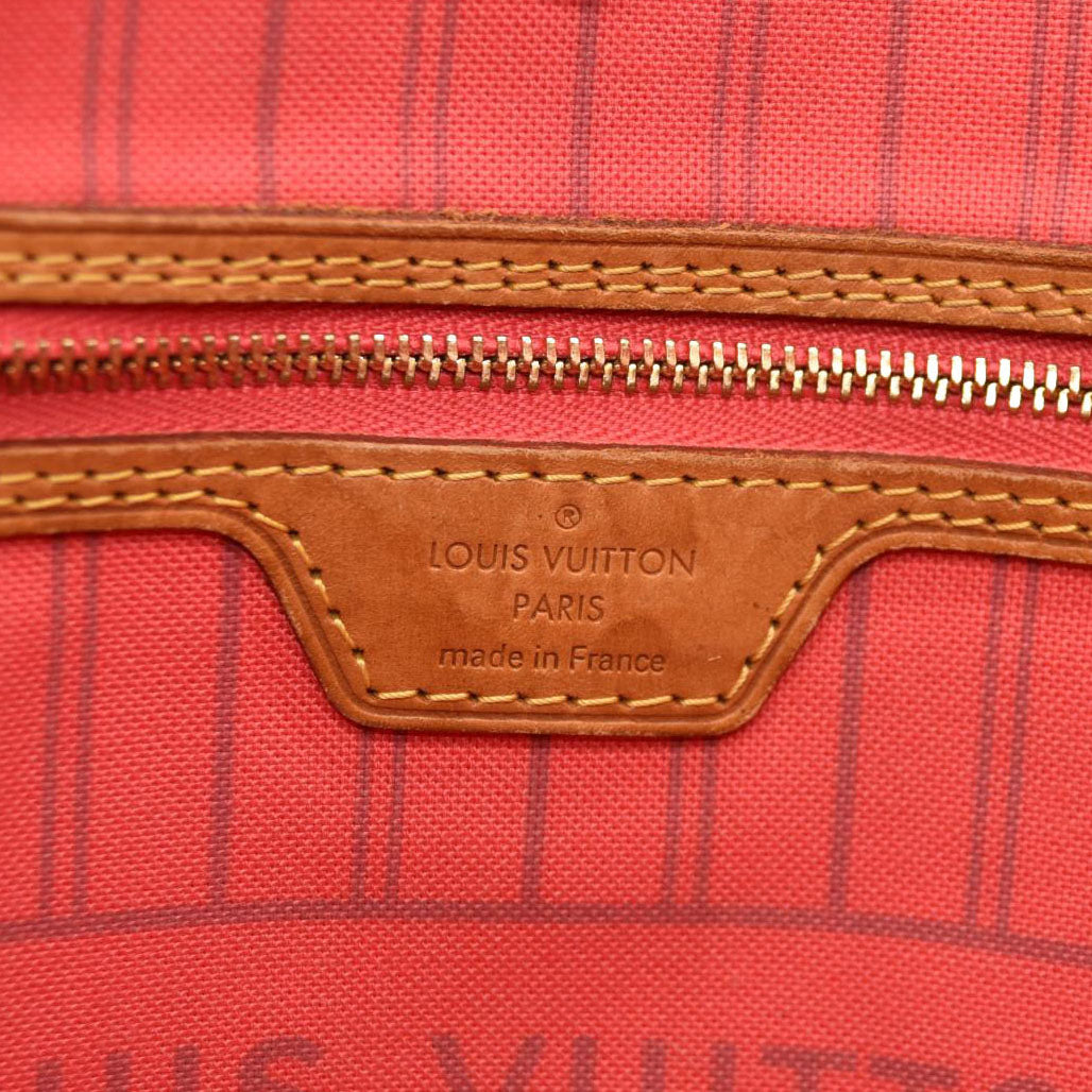 LOUIS VUITTON Monogram V Neverfull MM Grenade AR1185