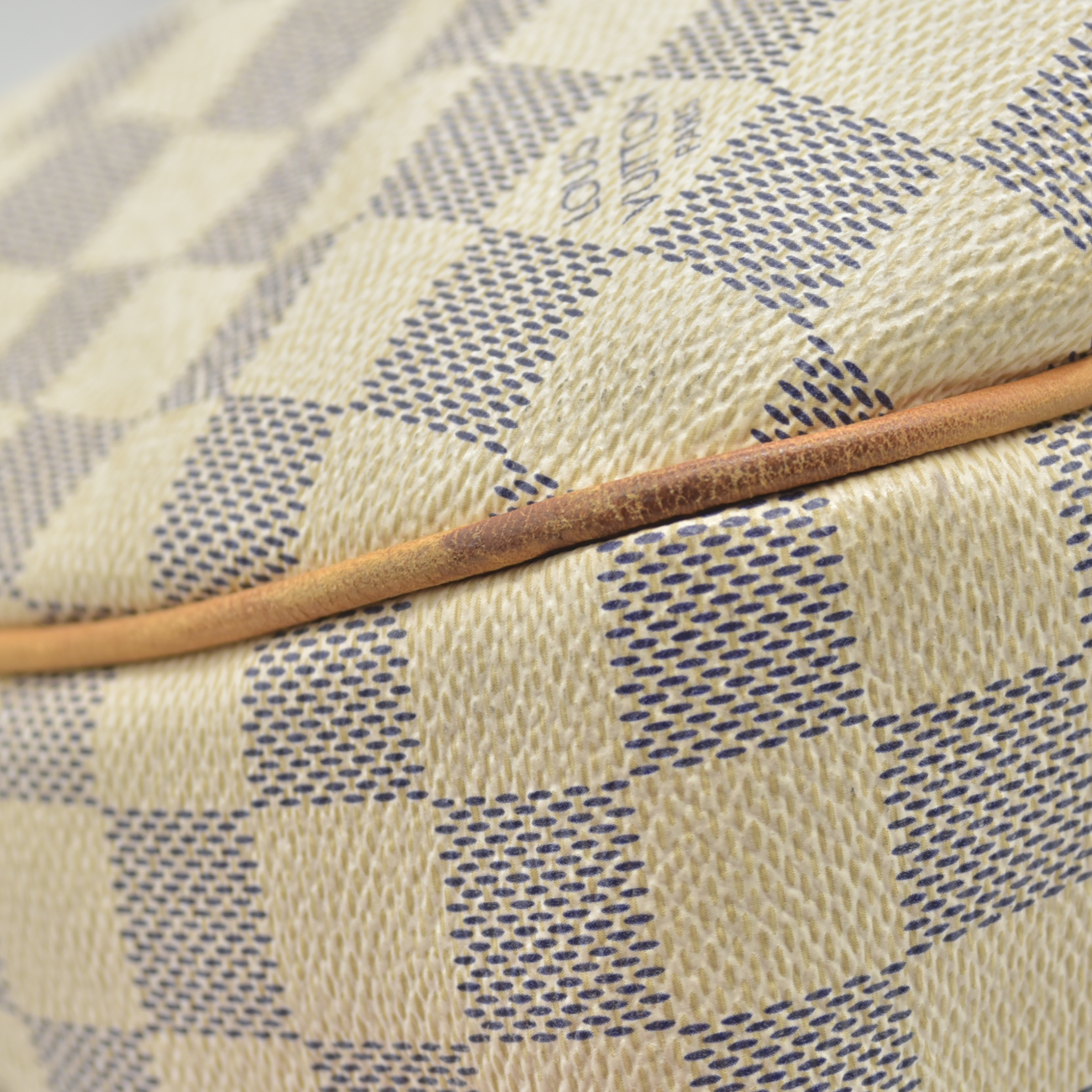 $1800 2008 Louis Vuitton Galliera PM Damier Azur MI4038