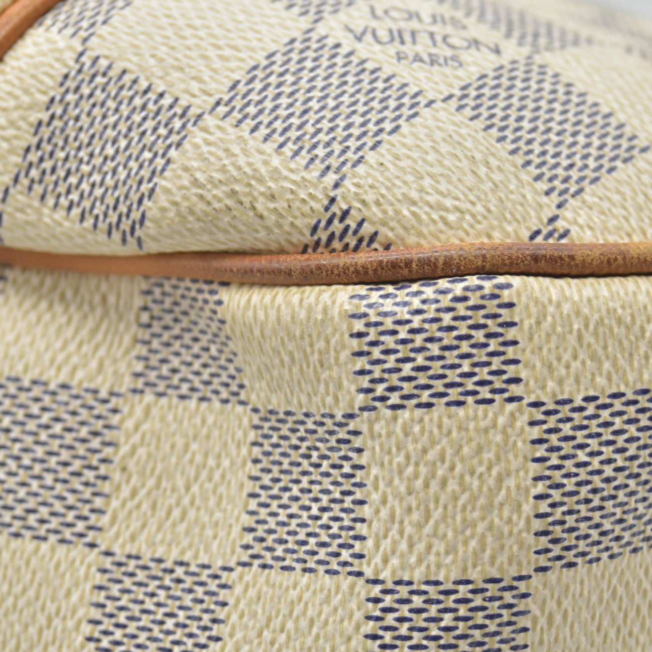 $1800 2008 Louis Vuitton Galliera PM Damier Azur MI4038