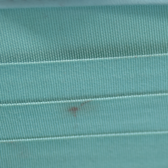 $3800 Chanel Trendy Chevron Wallet On A Chain Quilted Front Flap Turquoise 2019