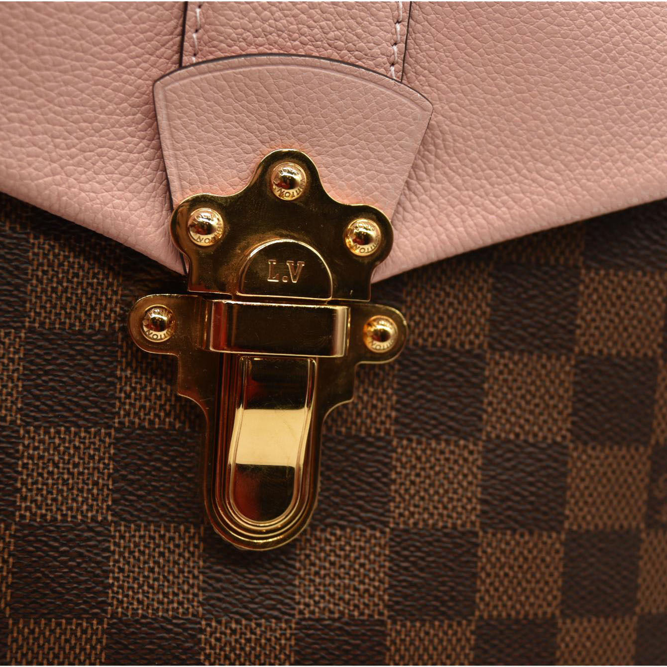 Louis Vuitton  Damier Ebene Clapton Backpack Magnolia