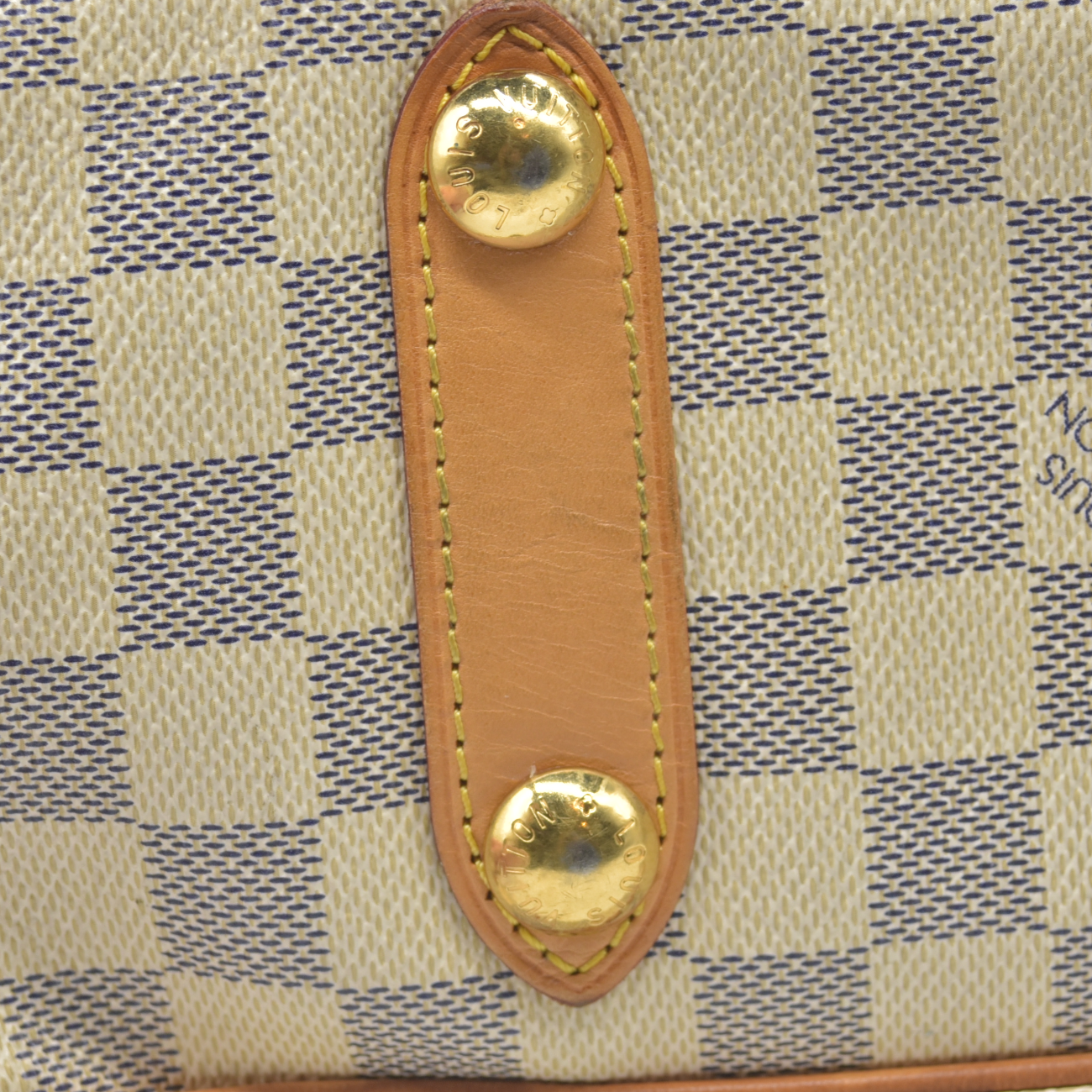 $1800 2008 Louis Vuitton Galliera PM Damier Azur MI4038