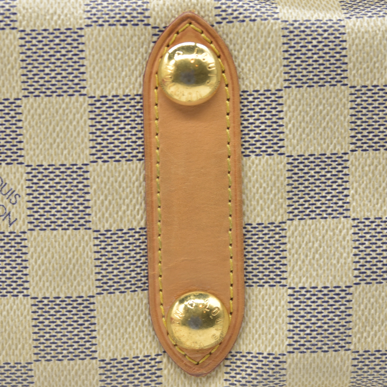 $1800 2008 Louis Vuitton Galliera PM Damier Azur MI4038