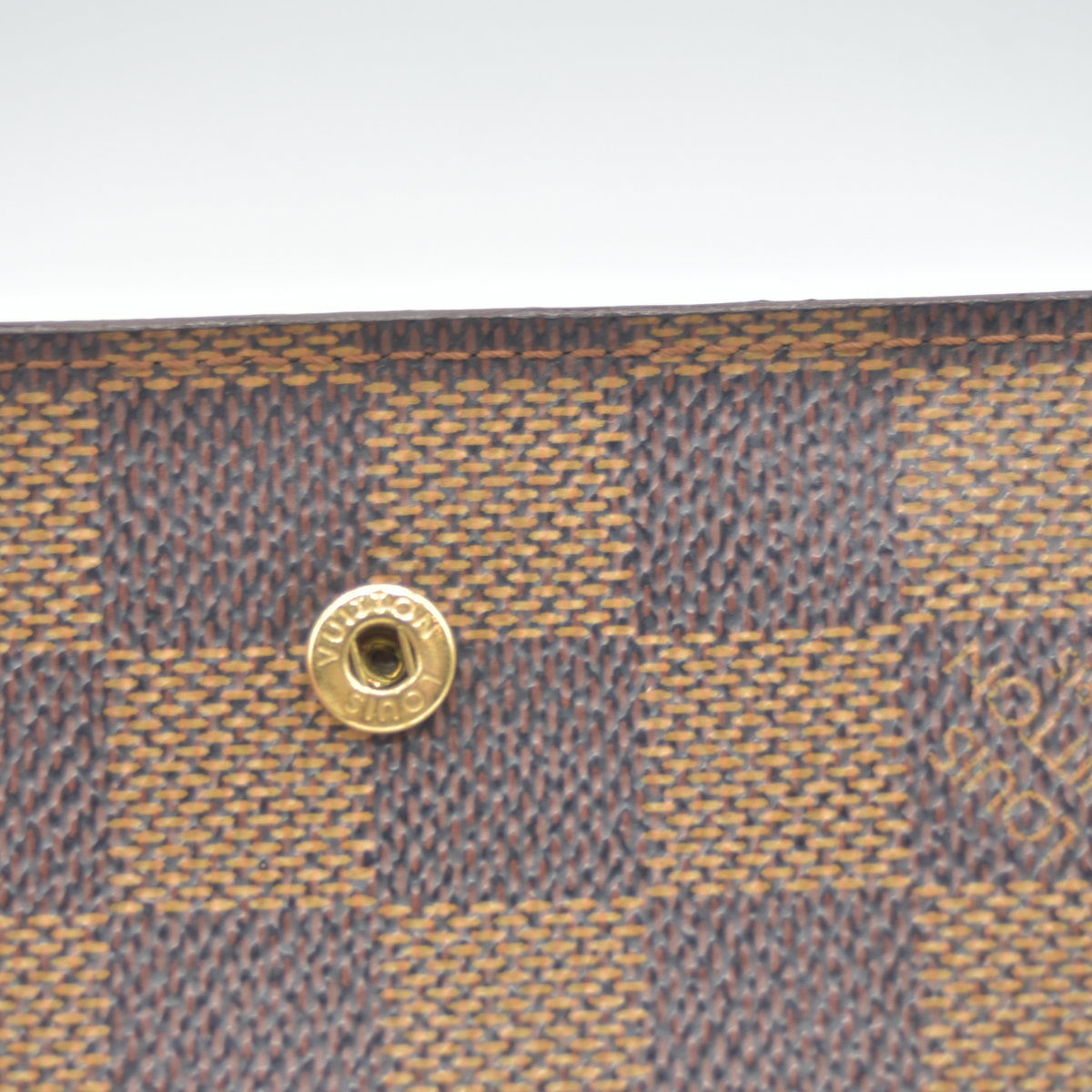 $505 1998 Louis Vuitton Damier Ebene Agenda Cover Small  CA0938