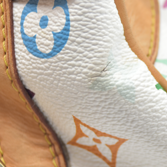 $2410 Louis Vuitton Multicolore Monogram Claudia