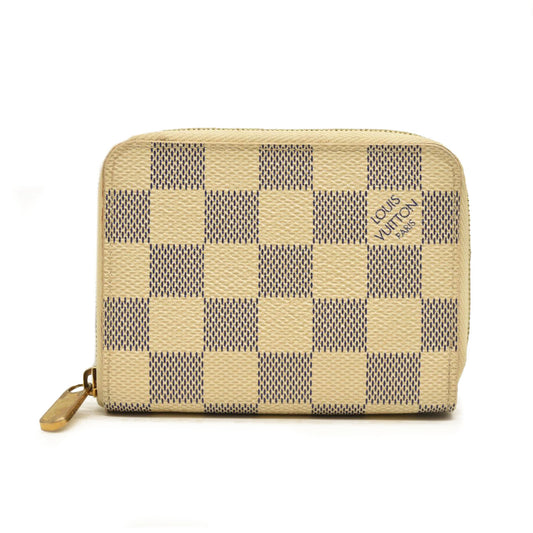 Louis Vuitton  Damier Azur Zippy Coin Purse  SN2049